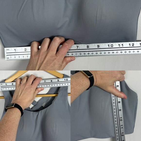 Lululemon Energy Bra High Support Rhino Grey Size‎ 34 DDD Supportive Sports 2021 - Picture 11 of 12